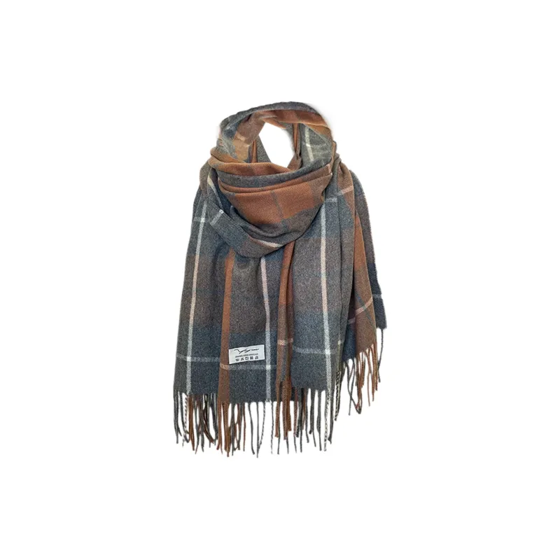 NOME Faux Cashmere Knit Scarves Unisex-1