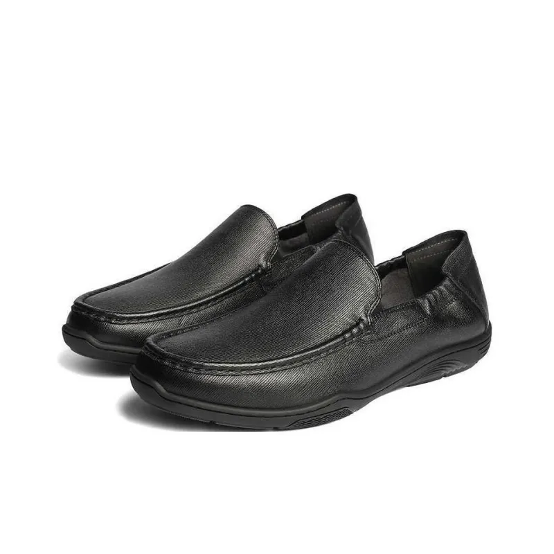 BELLE Loafers Men Black-2