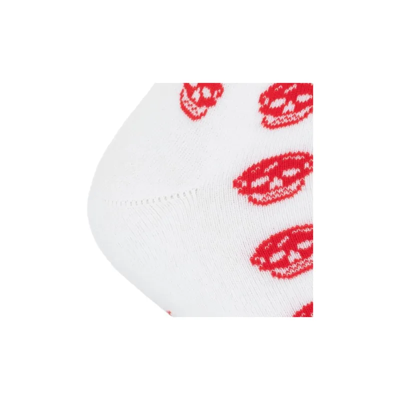 Alexander McQueen Skull intarsia Ankle Socks-2