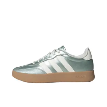 Adidas BARREDA Anti Slip Wear Resistant Low Top Skateboard Shoes Unisex Green