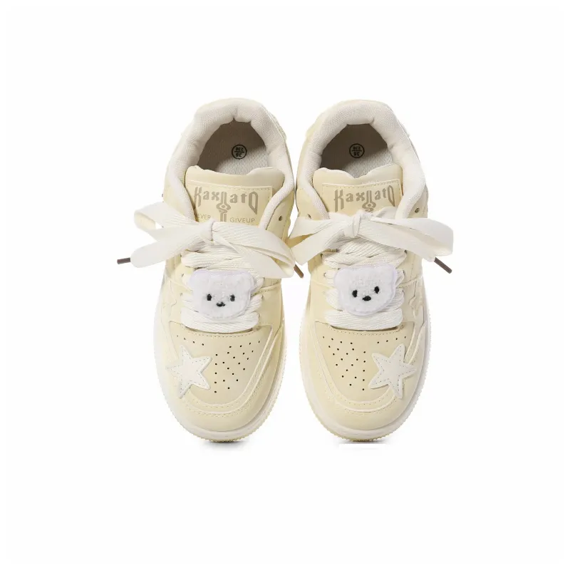 OAOQ Cushioning, Abrasion Resistant, Lightweight, And Breathable Low Top Skateboard Shoes Women's-3