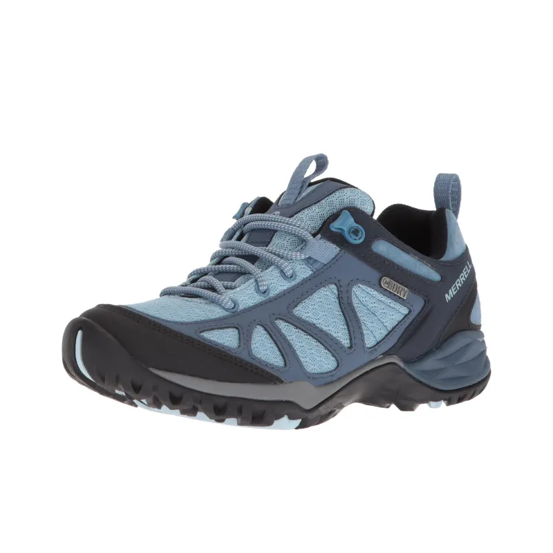 MERRELL Abrasion Resistant Grip Low Top Hiking Shoes Women's Blue Black-0
