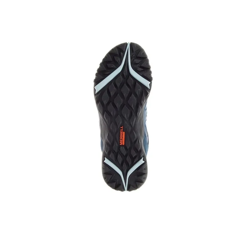 MERRELL Abrasion Resistant Grip Low Top Hiking Shoes Women's Blue Black-2