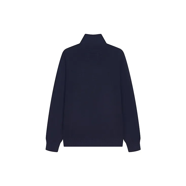Teenie Weenie Men Sweater Unisex Navy Blue-1