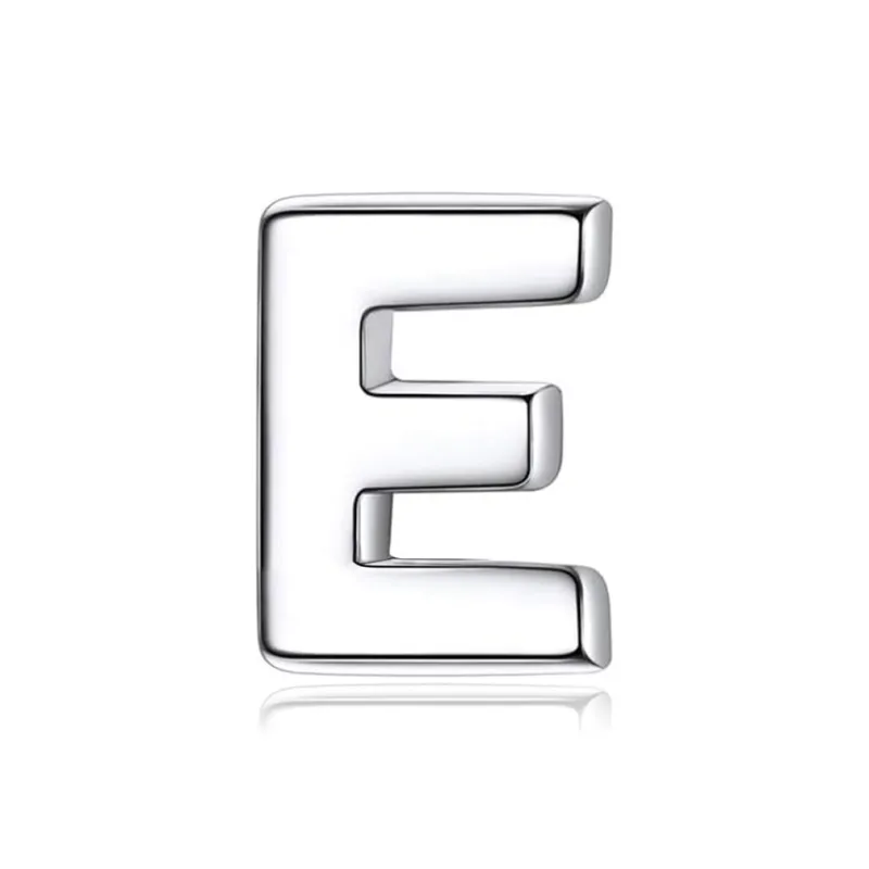 LINGJIE S925 Silver Stud Earrings Unisex-4