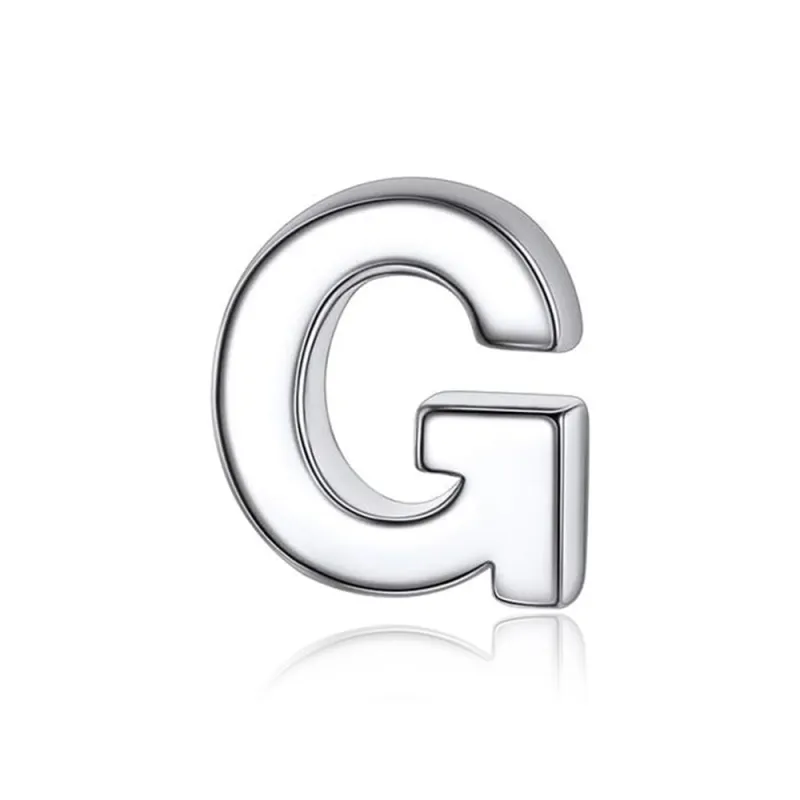LINGJIE S925 Silver Stud Earrings Unisex-6