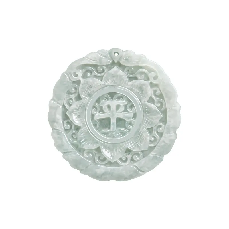 Emerald Glutinous Jade Jadeite Pendants Unisex-1