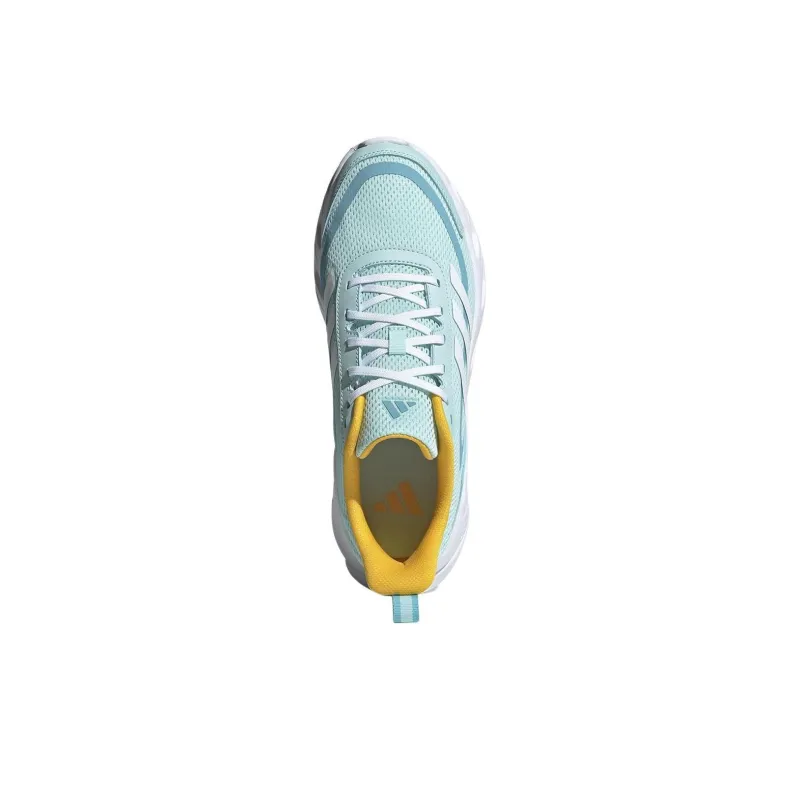 Adidas ALL DAY BOOM E Durable Breathable Low Top Running Shoes Unisex Cyan White-2