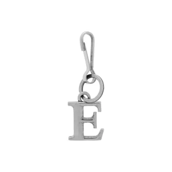 Balenciaga E Pendant Keychain