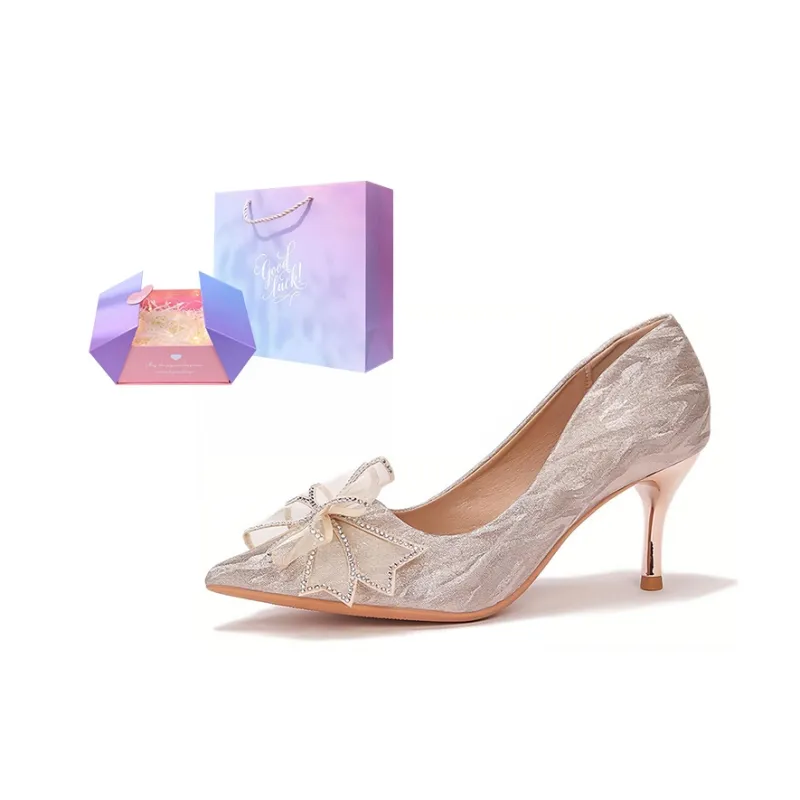 KATHRYN WILSON Galaxy Flash Slim Heel High Heels 7cm Women's-17