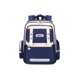 Royal Blue & Ecru