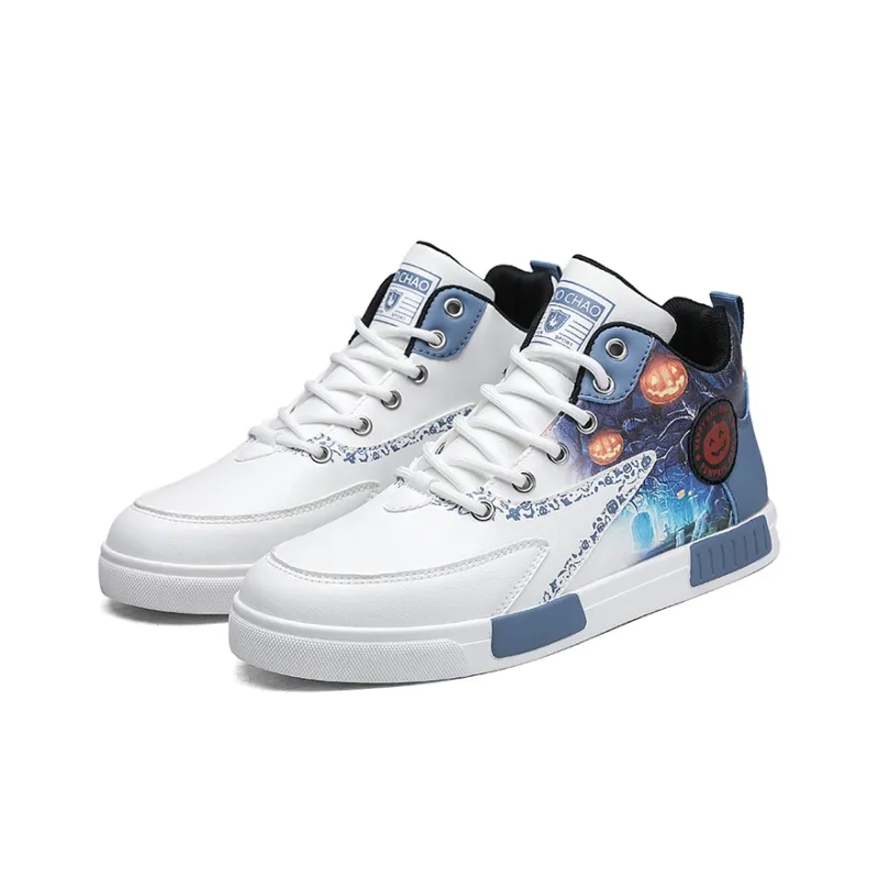 SOURCE Water Resistant Wear Resistant And Balance Coverage High Top Skateboard Shoes Men's-1