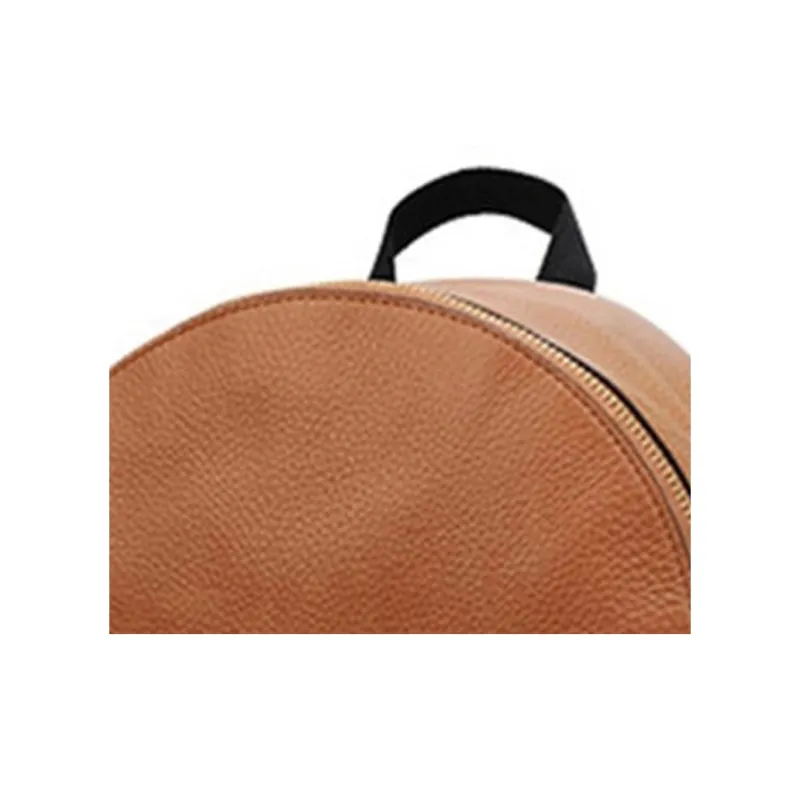 COACH Charlie Cow Leather Backpack Medium Size Women's Khaki-3