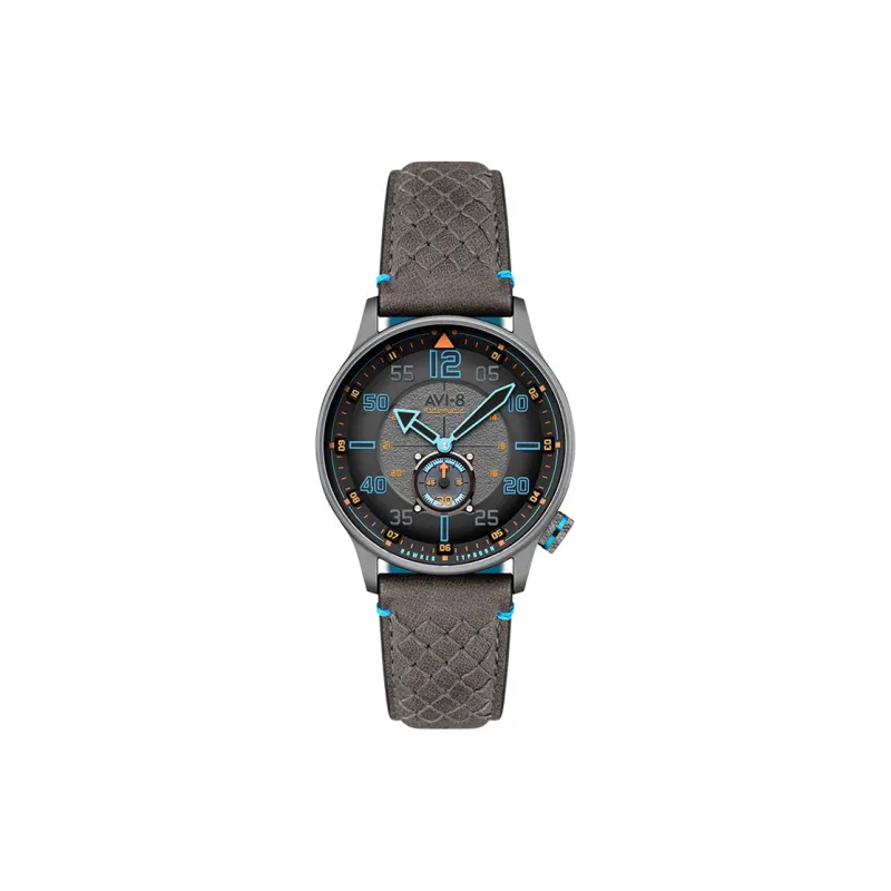 AVI 8 Wrist Watch Automatic Mechanical Movement Gray Dial Men's Watches-0