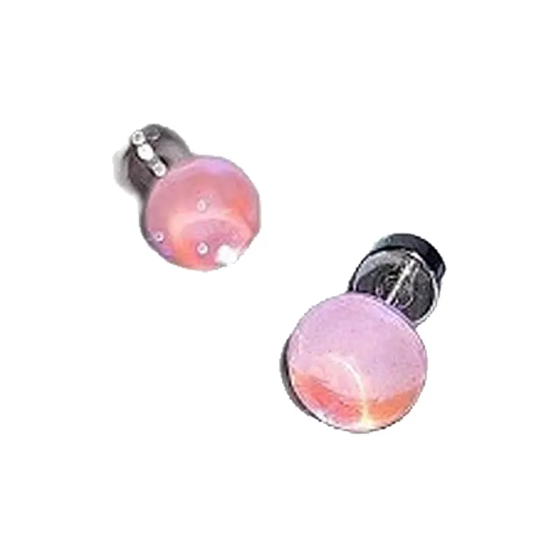 Blooming Petals Alloy/Zircon Stud Earrings Unisex-4