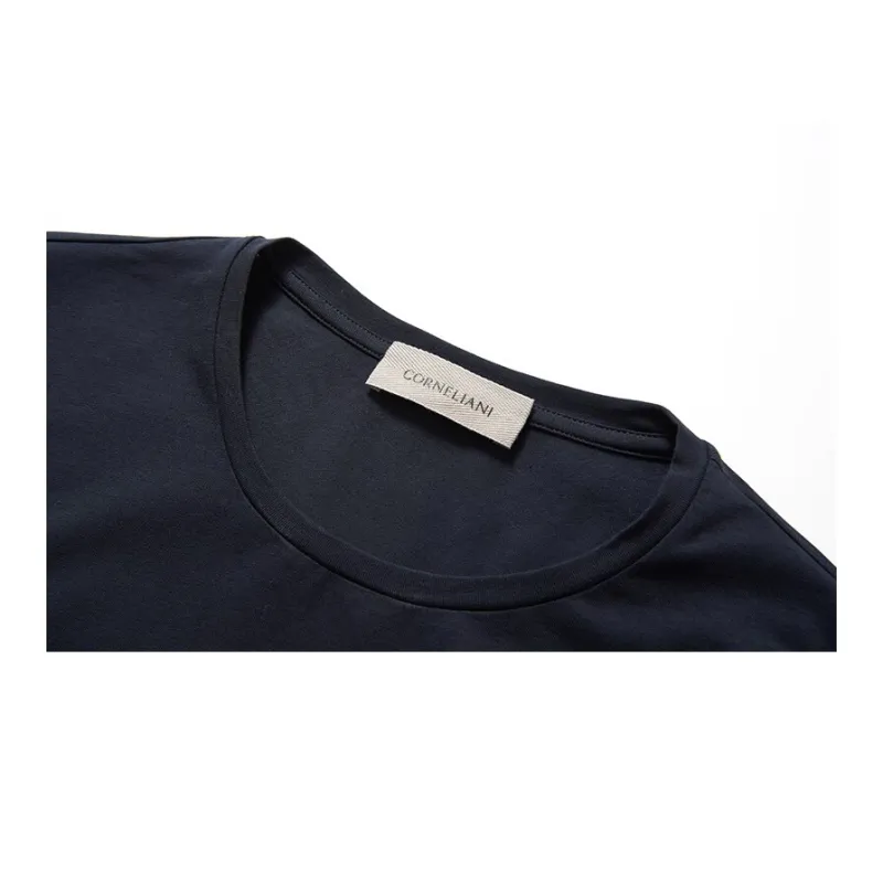 CORNELIANI T Shirt Men's Navy Blue-3