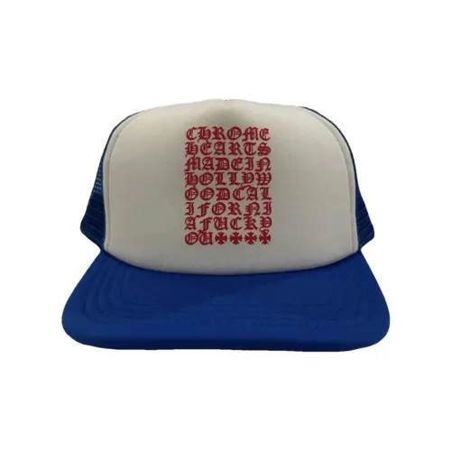Chrome Hearts Cotton Baseball Caps Men's Blue