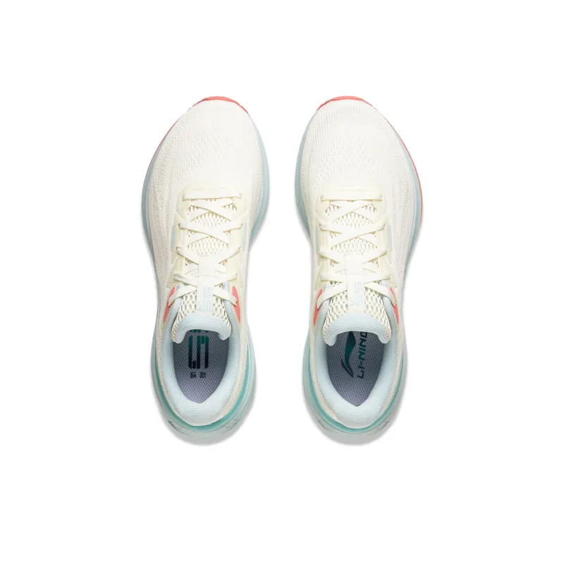 LINING Wu Yue 3.0 Running Shoes Women's Low Top Ecru-3