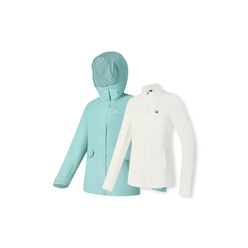 FILA Jacket Women's Gray Cyan Green-5