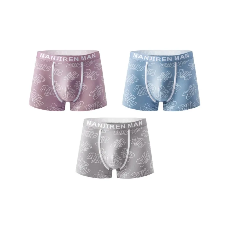 Qiao Ni Tong Underpants Men's 3 Pack-10