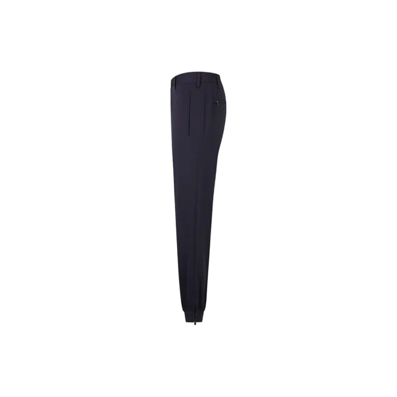 CORNELIANI Knitted Sweatpants Men's Navy Blue-2