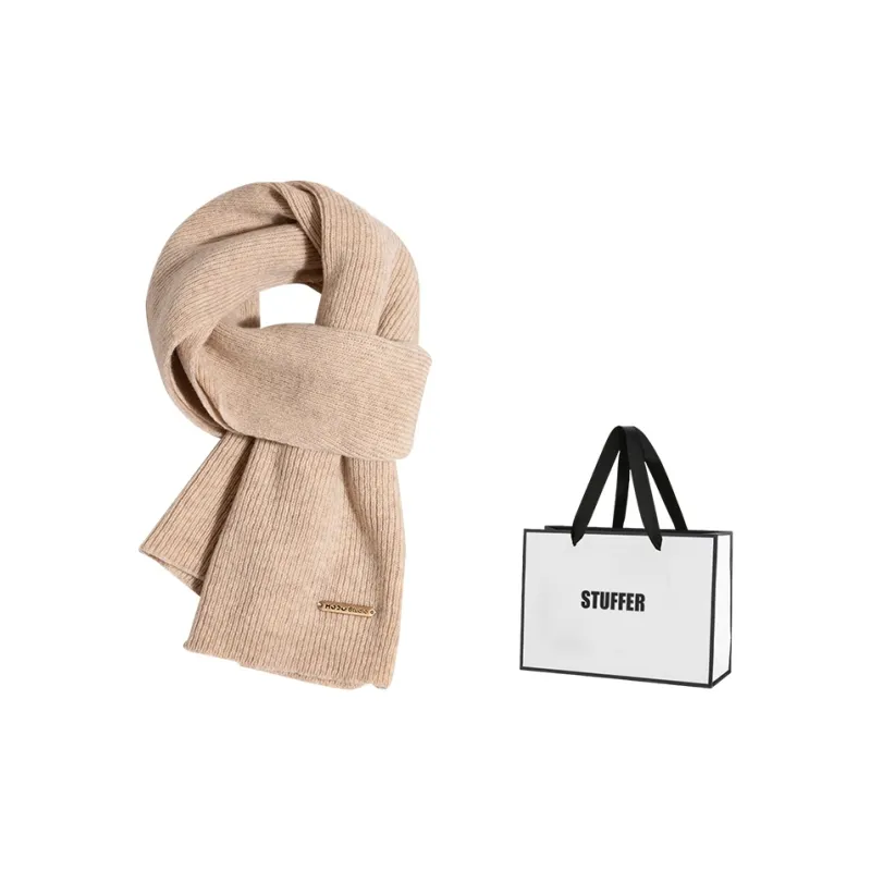 STUFFER Knit Scarves Unisex-9