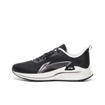 LiNing Slip Resistant Cushioning Support Low Top Casual Running Shoes Women's Black