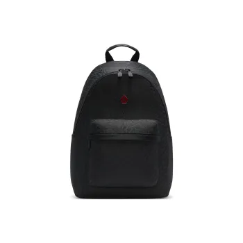 Jordan Polyester Backpack Unisex Gray Black