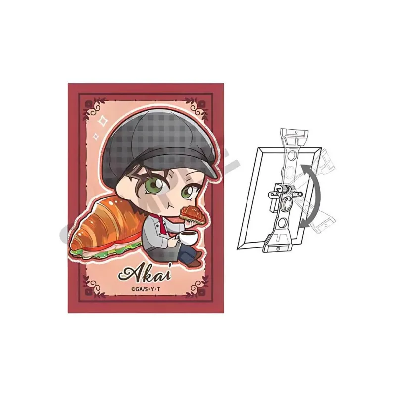 GuGuGuGu Crux Detective Conan Case Closed Bakery Collection Instant Badges-8