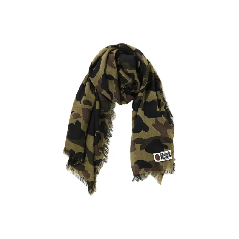 A BATHING APE 1st Camo Scarf-0