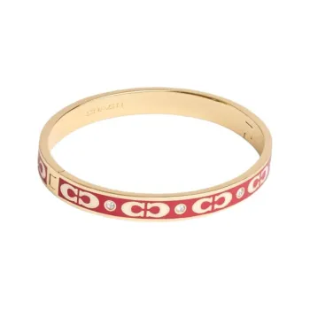 COACH Copper Bangles Unisex Gold/Red