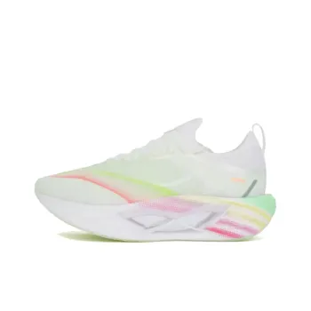 XTEP Colorful Clouds Anti Slip Wear Resistant Low Top Casual Running Shoes Women's White Green