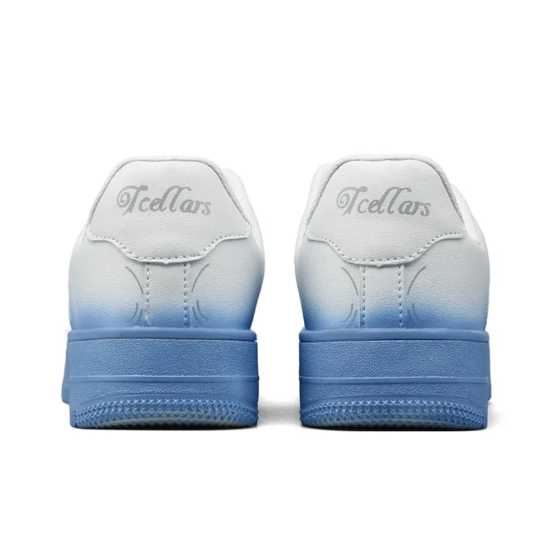 TCELLARS Cushioning Abrasion Resistant Lightweight Height Increasing Mat Low Top Skateboard Shoes Unisex-77