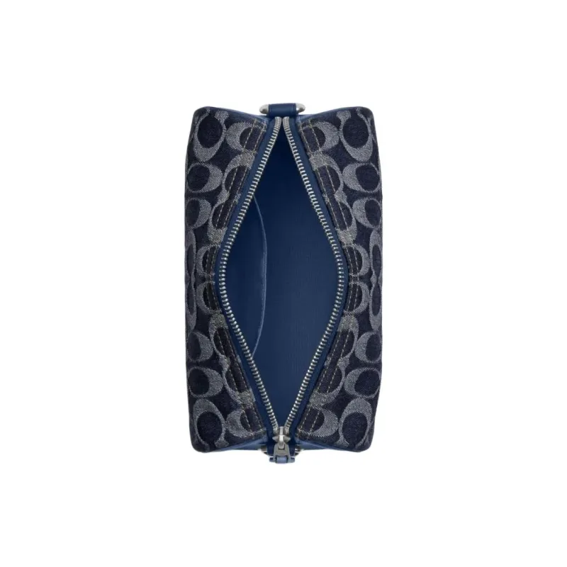 COACH AXEL Fabric Crossbody Bag Small Size Men's Ning Blue-2
