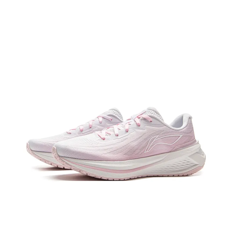 LINING Wu Yue 3.0 Running Shoes Women's Low Top White Pink-2