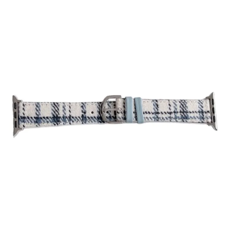 Warbler Dew Apple Compatibility Watch Band Woolen Material-8