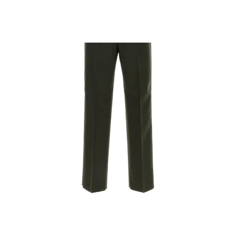 Burberry Wool Tailored Trousers-3