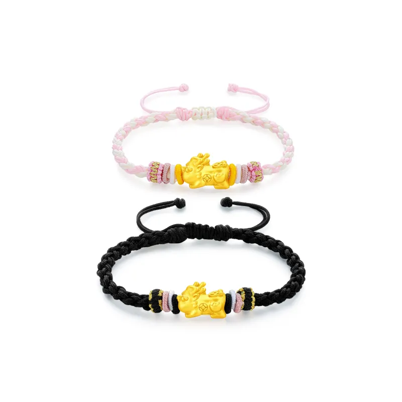 Lao Feng Xiang S990 Silver Bracelets Unisex-10