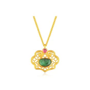 Yu Shangxuan Ice Glutinous Jadeite Necklaces Women's