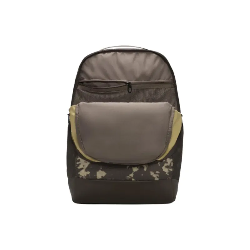 Nike Fabric Backpack Unisex Stone Gray & Black-1