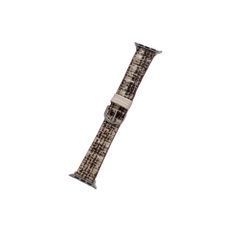 Warbler Dew Apple Compatibility Watch Band Woolen Material-10