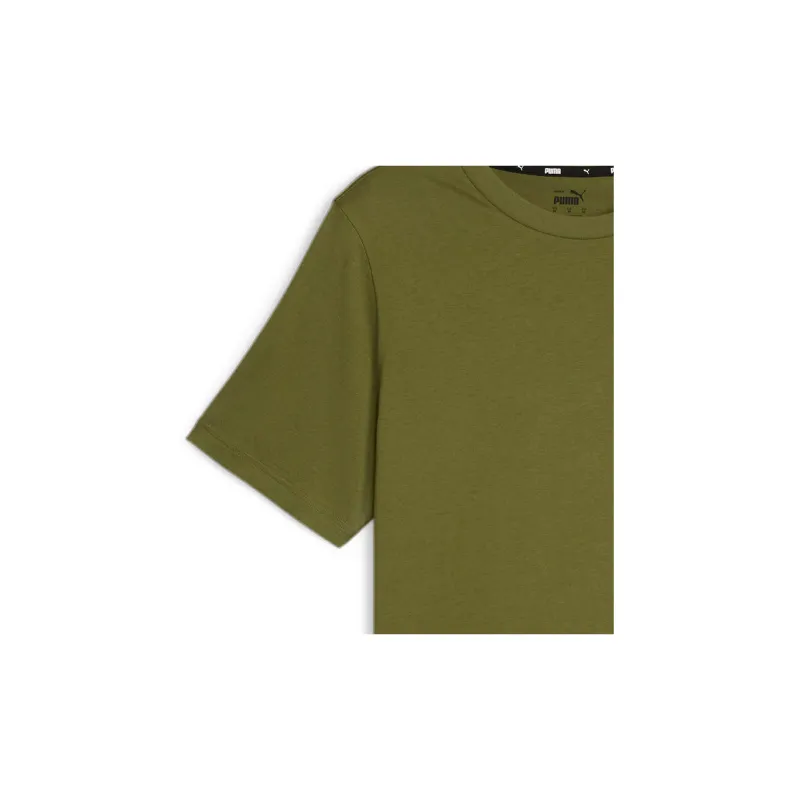 PUMA T Shirts Men Olive Green-3