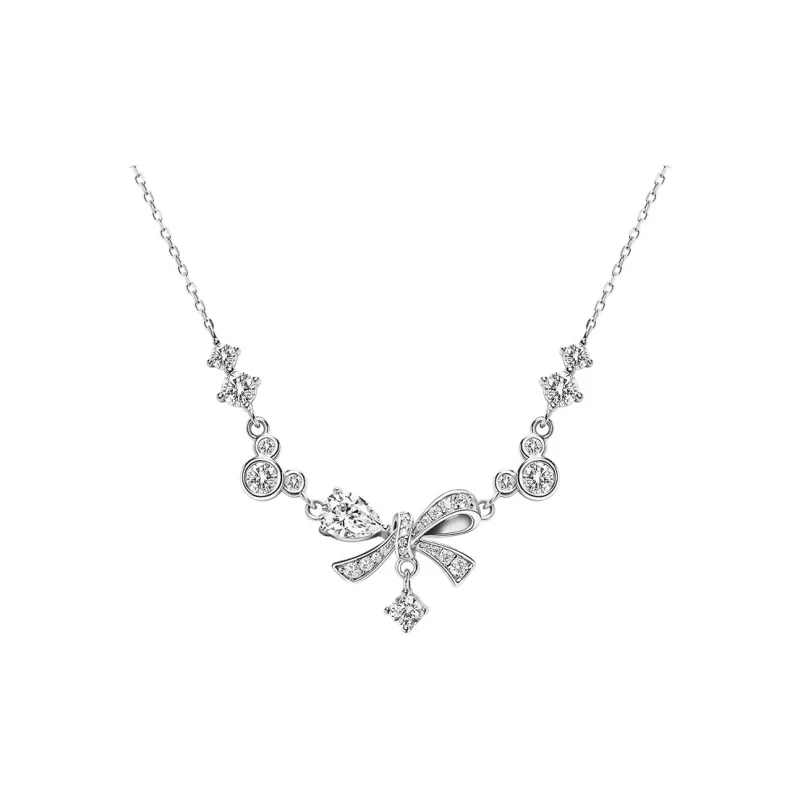 Disney Mickey Collection Princess Collection S925 Silver Necklaces Women's-0