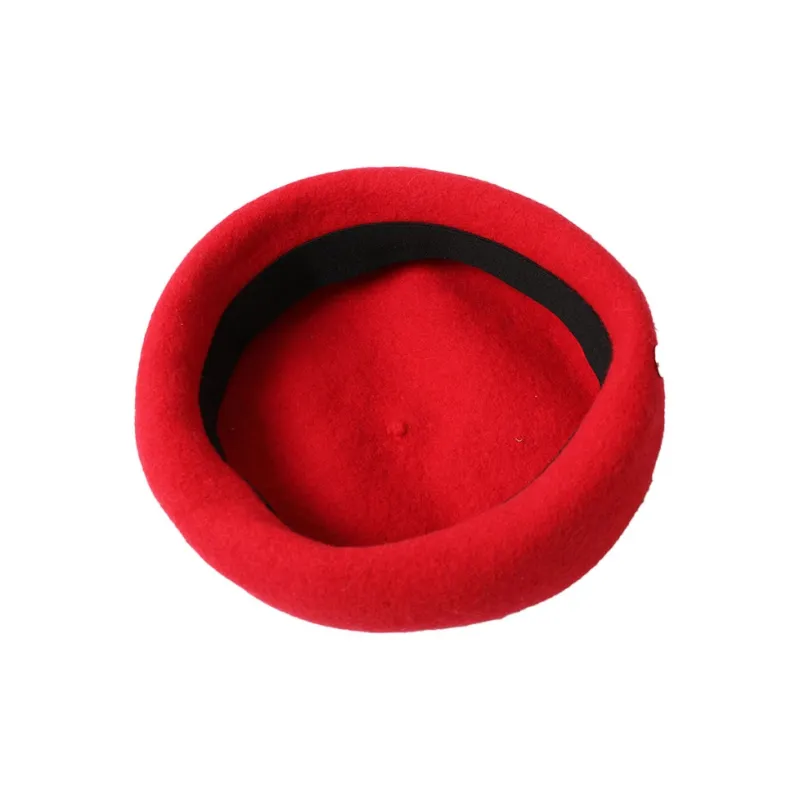 LE TISSERAND 100% Sheep Wool Berets Women's-2