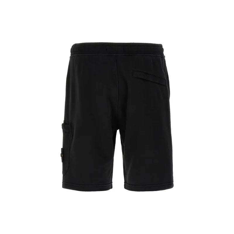 STONE ISLAND Compass Patch Drawstring Shorts-1