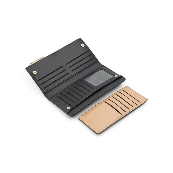 ALDO Artificial Leather Coin Card Holder, Wallet Trumpets Women's Mixed Color/Cream-3
