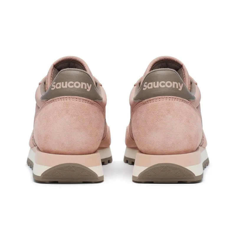 Saucony Jazz Original Abrasion Resistant Low Top Running Shoes Women's Pink-3