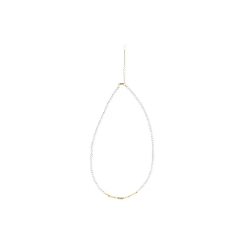 ZURY S925 Silver Collarbone Chain Necklace Women's Gold