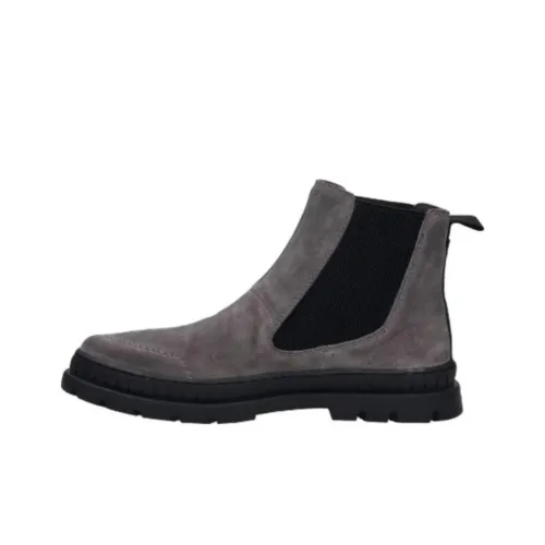 Bugatti Short Chelsea Boots Men's Gray