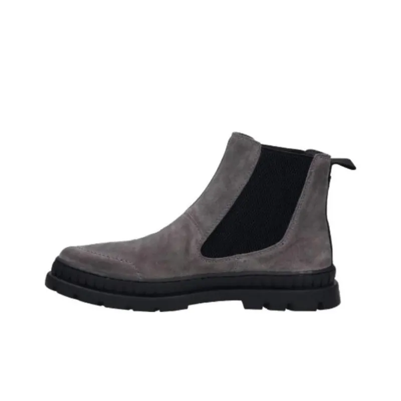 Bugatti Short Chelsea Boots Men's Gray-0